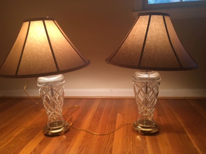 Waterford lamps