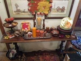 Antique Side serving table.