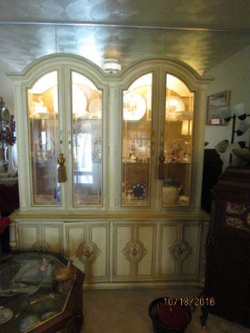 Beautiful Lighted Cabinet