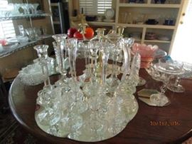 Crystal Candlesticks