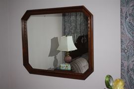 Large vintage mirror