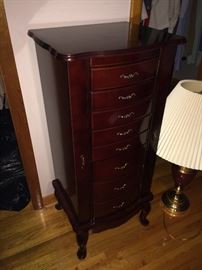Vintage jewelry chest
