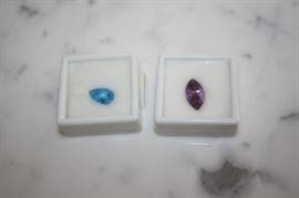 Ameythest and another stone