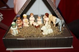 Vintage Goebel manager scene