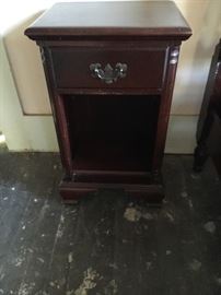 Mahogany nightstand