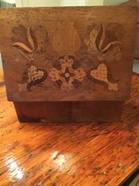 wooden box