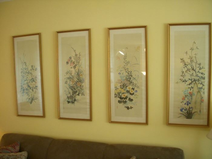 Floral prints