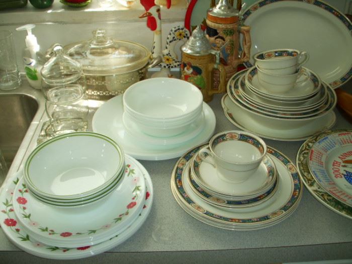 Corelle and other dish sets