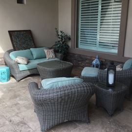 Outside patio furniture
