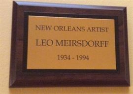 Leo Meirsdorff New Orleans Artist
