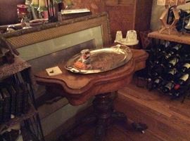 Antique card table