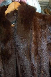 Ladies Mink Fur Coat