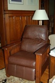 Mission Style Recliner Chair