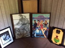 James Dean, Marilyn Monroe Art