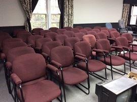 Chairs for the office - about 45 of them...