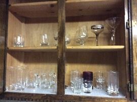 glassware, barware