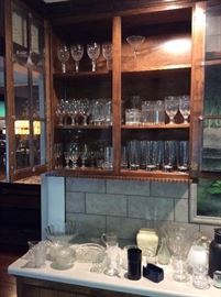 more glasses, crystal