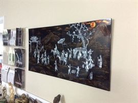 Mother of Pearl inlay art