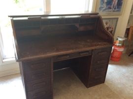 Fabulous Roll Top Desk - 