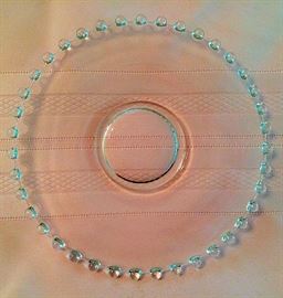 Vintage Candlewick Plate