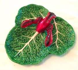 Vintage Ceramic Lobster Serving Dish