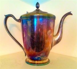 Vintage Silverplate Tea / Coffee Pot