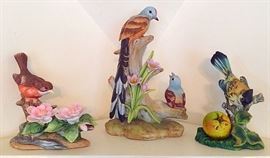 Collection of Bird Figurines