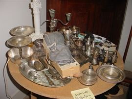More of the sterling silver...set of Towle flatwear included
