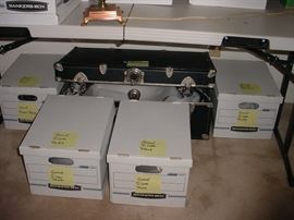 Many boxes of very high quality and fine silver plate (much of it has English Hallmarks)