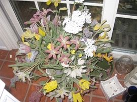 Large beaded flower arrangement