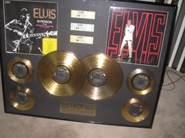 #43 of 50, limited edition Elvis records and tickets