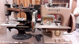 unique vintage childs sewing machines