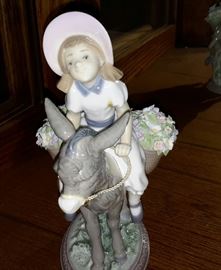 large quantity of lladro's  these are just a small sample