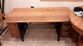 oak sewing cabinet coffee table