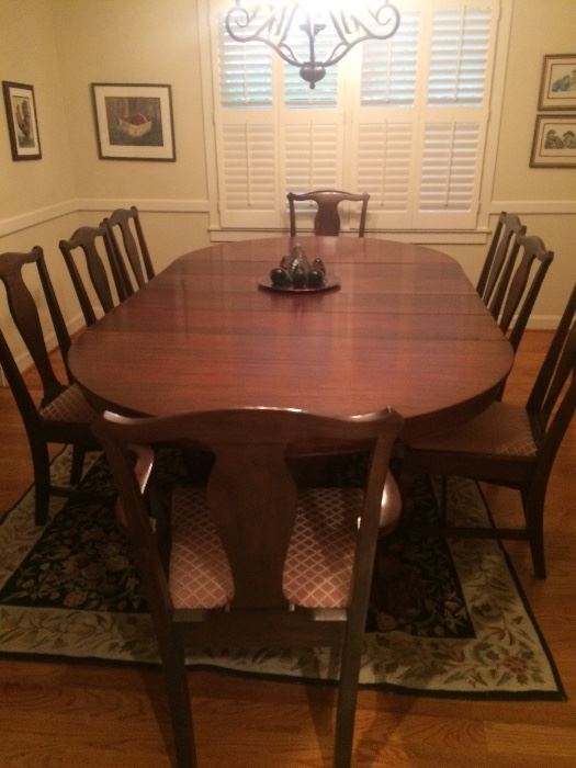 Table sold -we still have the chairs 