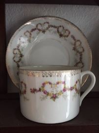 Prussia cup & saucer -- there are 4