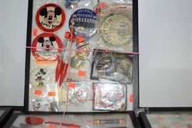 Mickey Items and Davey Crocket