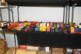 Train Cars by Lionel cabooses, cars, Engines, Track, Tressels