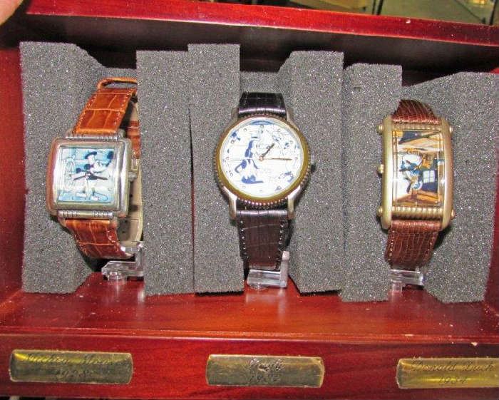 Triple Play- set of 3 watches, Mickey, Goofy, Donald Duck