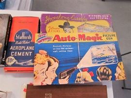  Hopalong Cassidy Picture Gun, Auto Magic Picture Gun