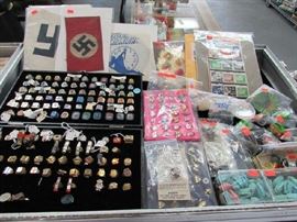 Premium Rings, Gins with Cannons, Cap guns and other Novel Items on them, Signs, Matches