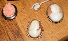 Coral Cameo, Shell Cameos