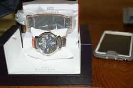 Tissot #3 w band Z270/370 with World Etched on Back, 50M, Sapphire Crystal, Swiss Movement, with a Back Light, 96.1.468.32