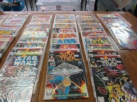 Star Trek, Star Wars Black Hole Thor Comics