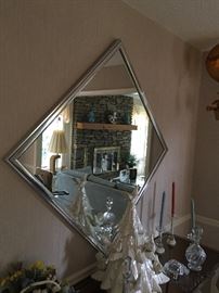 Gorgeous diamond mirror