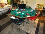 Vintage Poker Table
