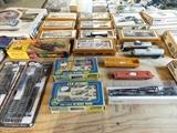 Assorted HO Trains - Athearn, Roadhouse, Bachman, Tyco, AHM and Other Train Engines, Cars, Accessories