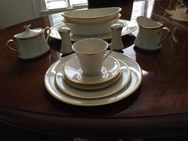 Lennox Eternal gold rimmed fine china