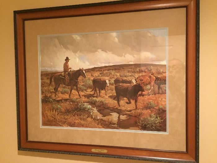 Frank Summers limited edition signed lithograph