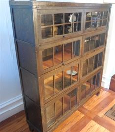 Arts Crafts sectional bookcase